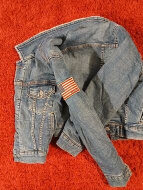Polo by Ralph Lauren Light Blue Denim Jeans with Flag Patch